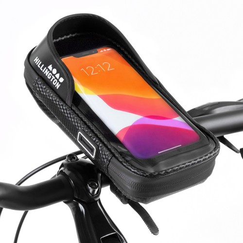 Hillington black bike - black, phone
